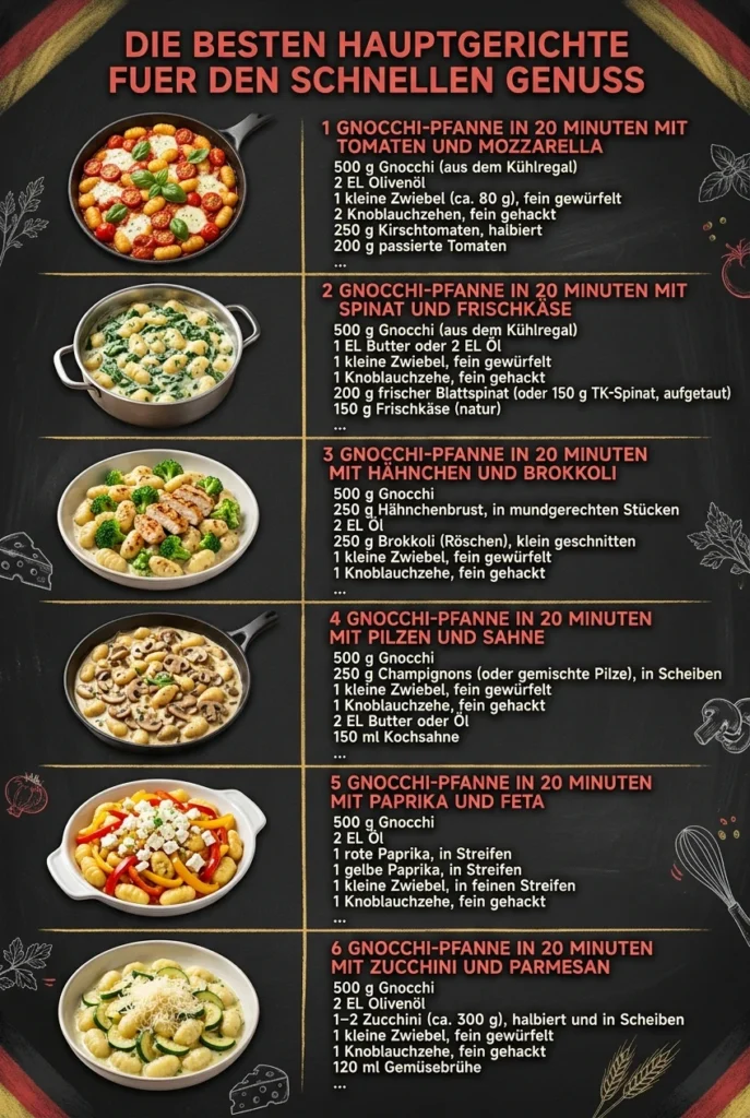 Die besten Hauptgerichte fuer den schnellen Genuss