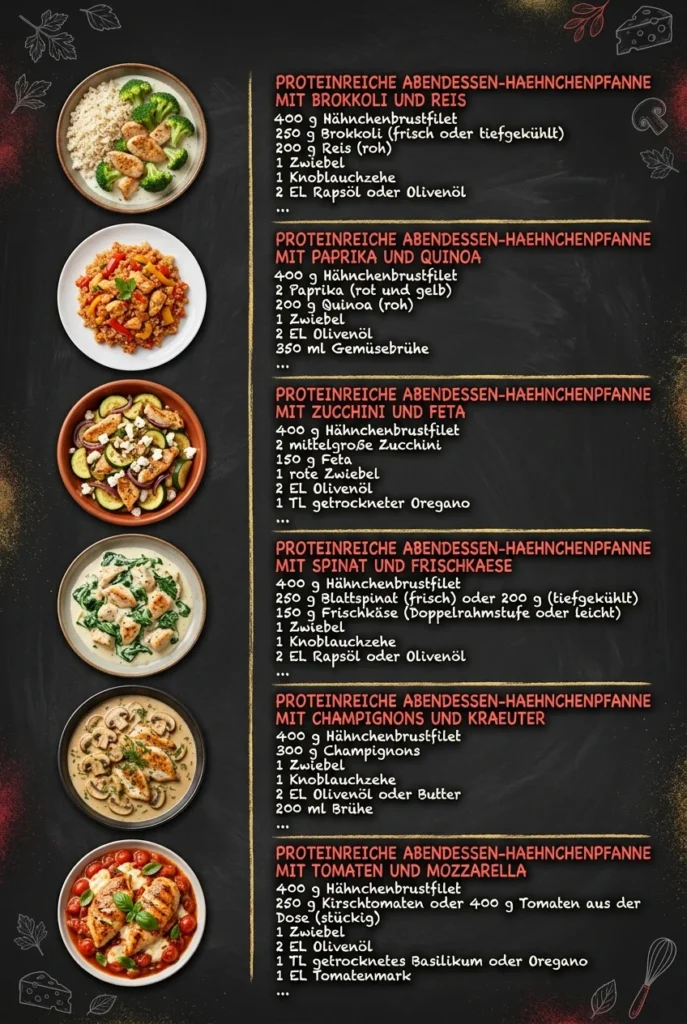 Die besten Hauptgerichte fuer den schnellen Genuss