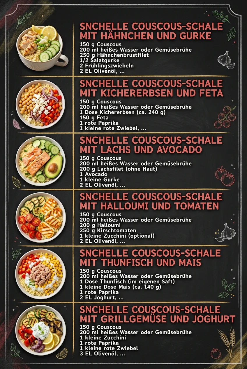 Die besten Salate fuer den schnellen Genuss