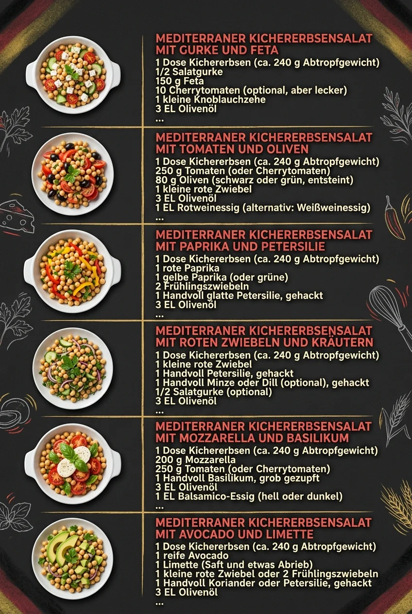 Die besten Salate fuer den schnellen Genuss