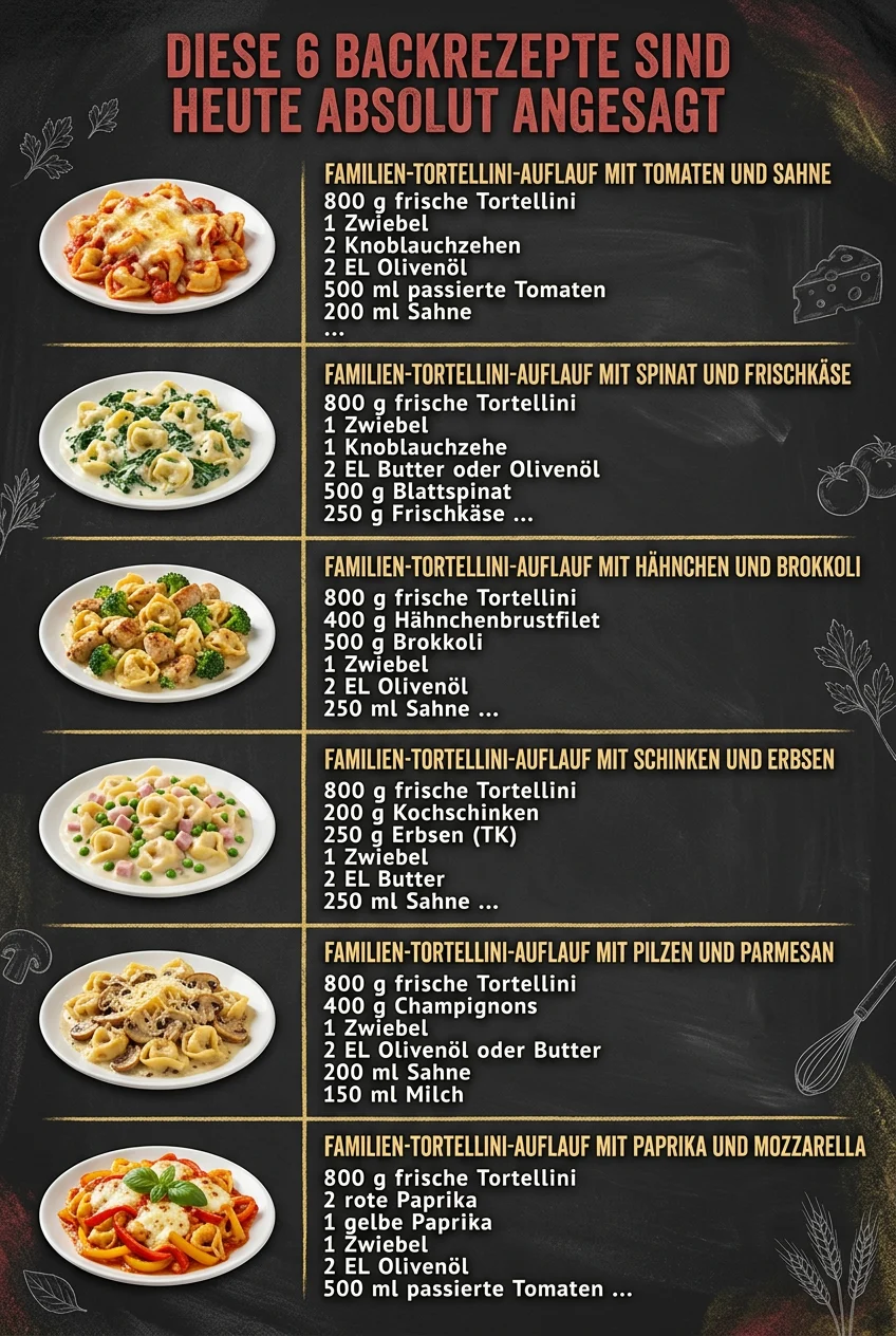 Diese 6 Backrezepte sind heute absolut angesagt