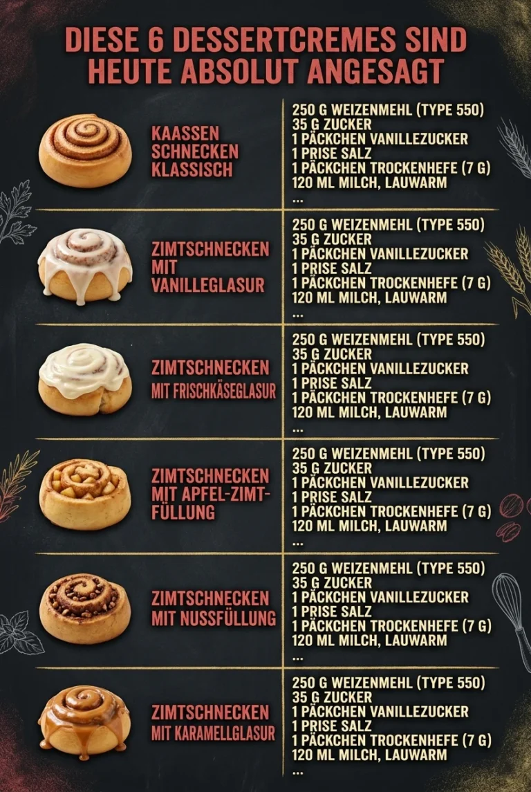 Diese 6 Dessertcremes sind heute absolut angesagt