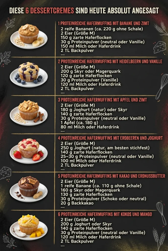 Diese 6 Dessertcremes sind heute absolut angesagt