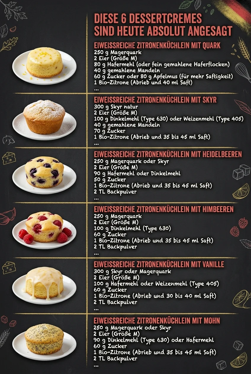 Diese 6 Dessertcremes sind heute absolut angesagt