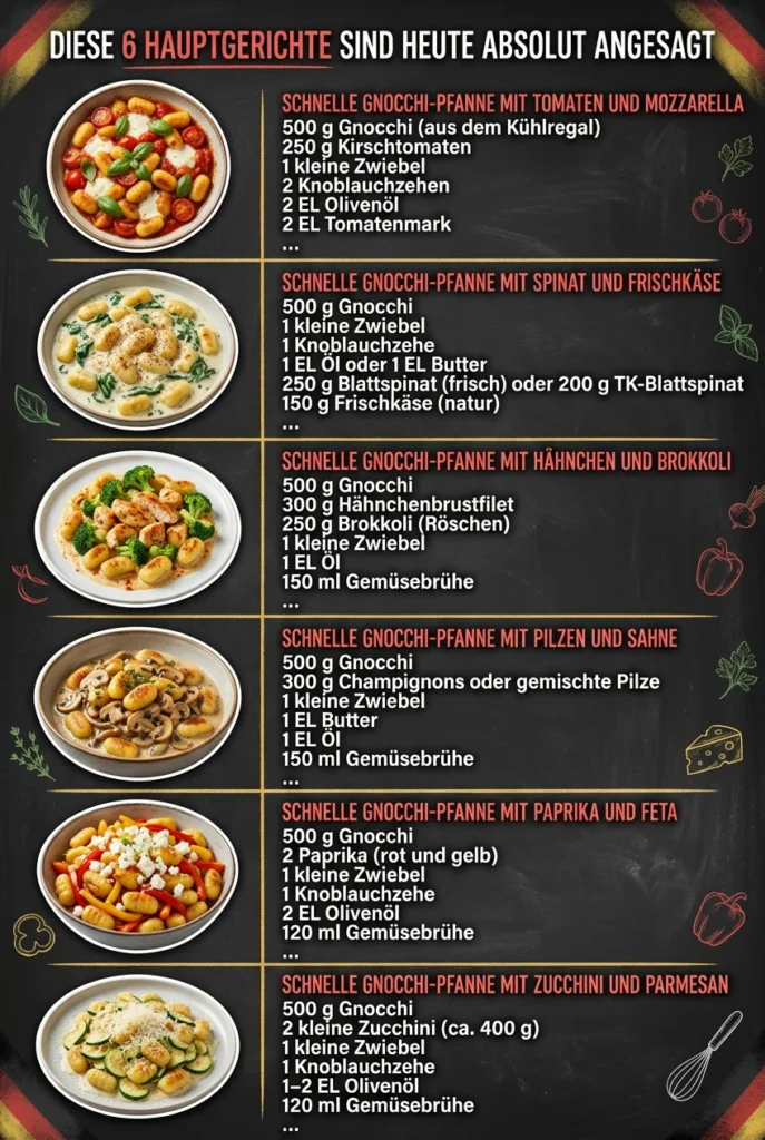 Diese 6 Hauptgerichte sind heute absolut angesagt