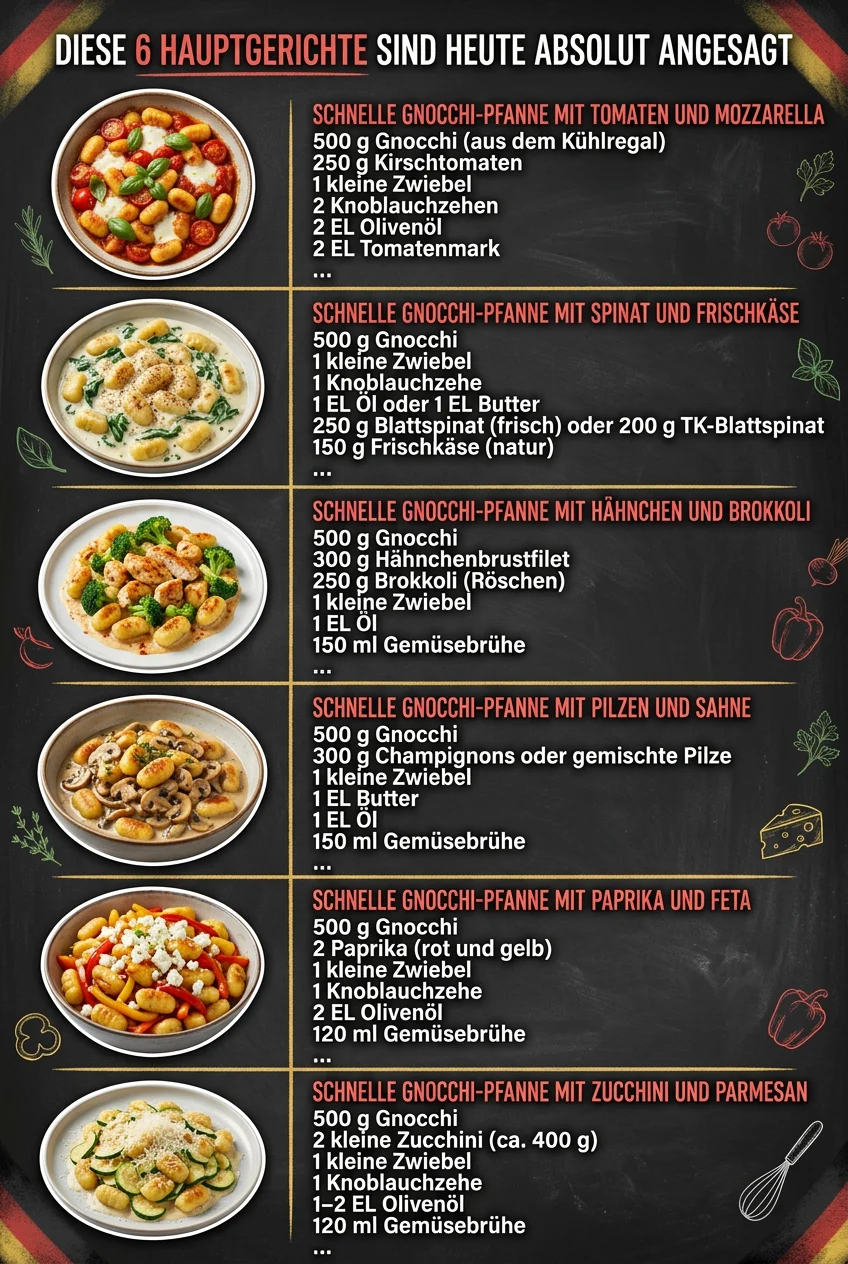 Diese 6 Hauptgerichte sind heute absolut angesagt