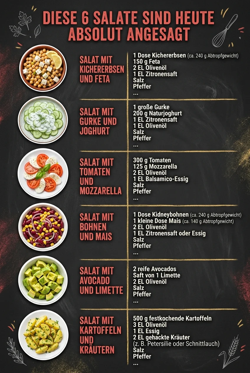 Diese 6 Salate sind heute absolut angesagt