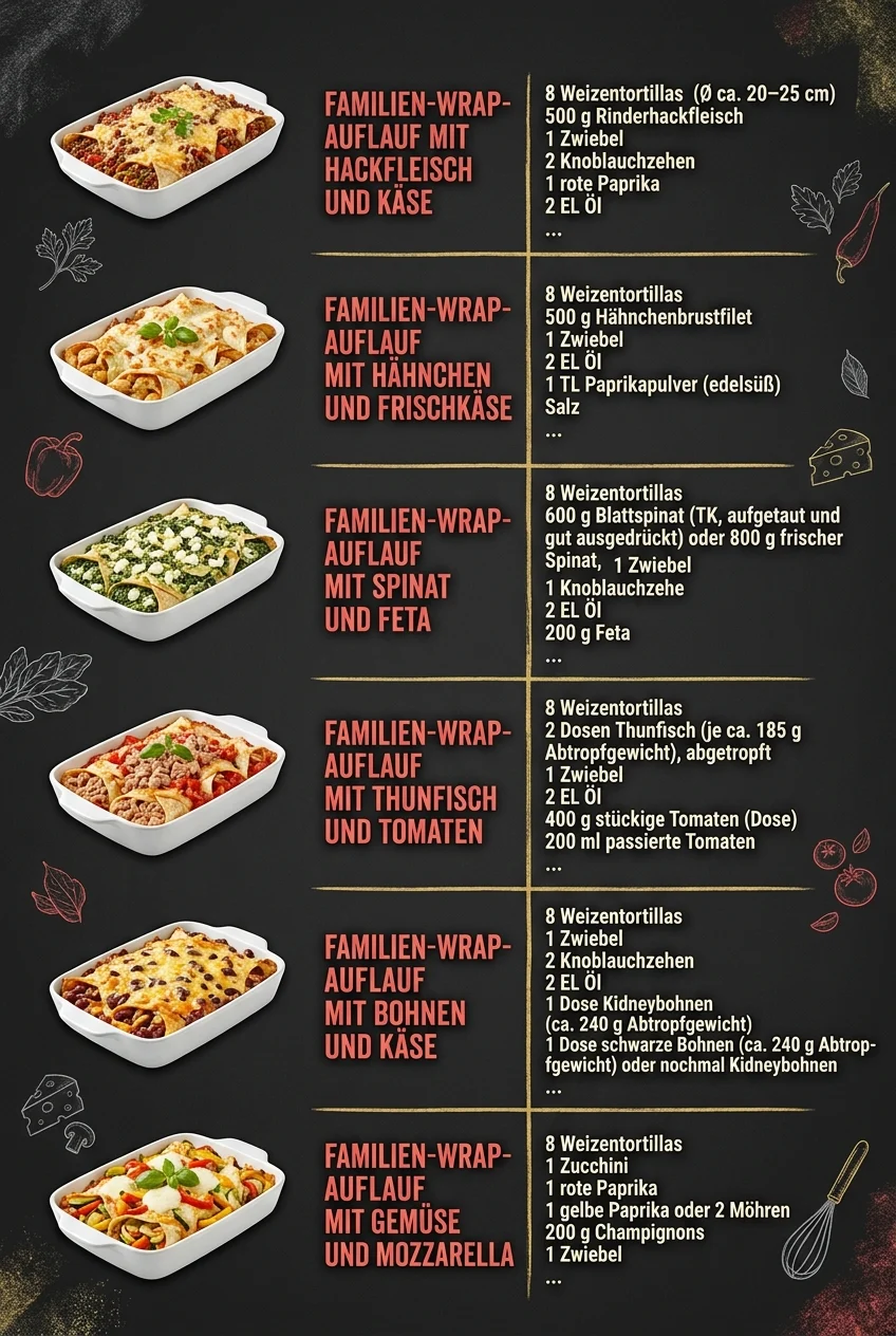 Heute viral 6 Hauptgerichte fuer jeden Tag