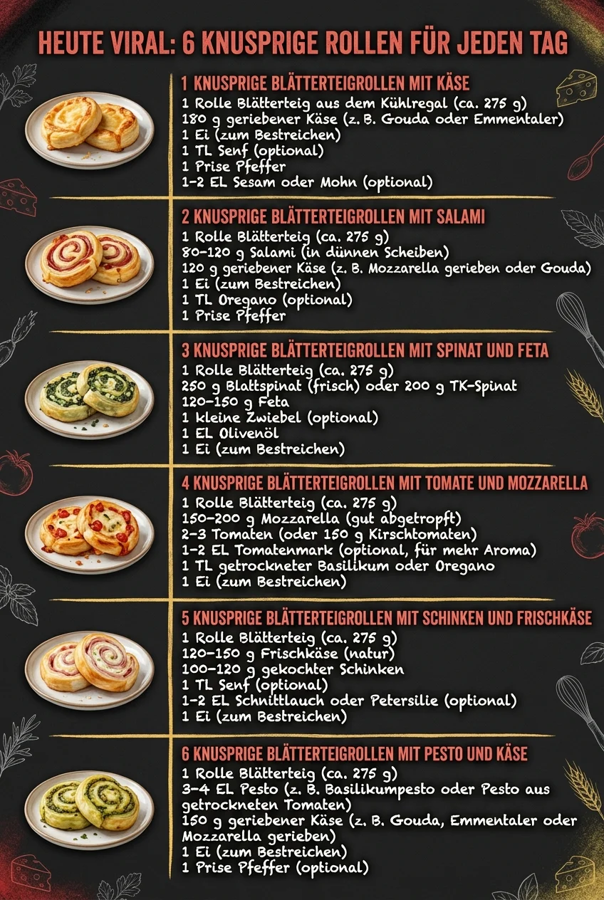 Heute viral 6 Pasta-Rezepte fuer jeden Tag