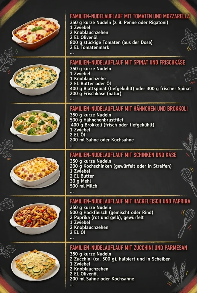Heute viral 6 Pasta-Rezepte fuer jeden Tag