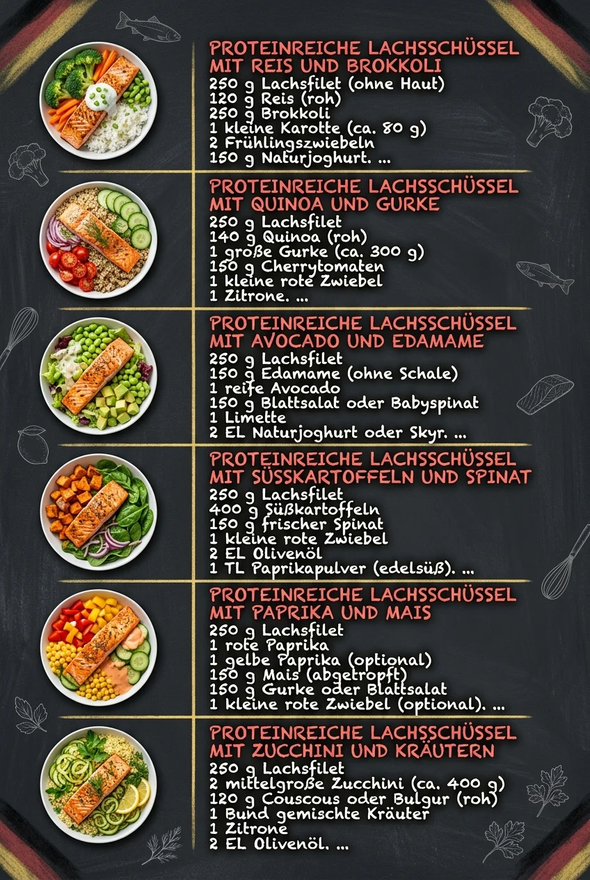 Heute viral 6 Salate fuer jeden Tag