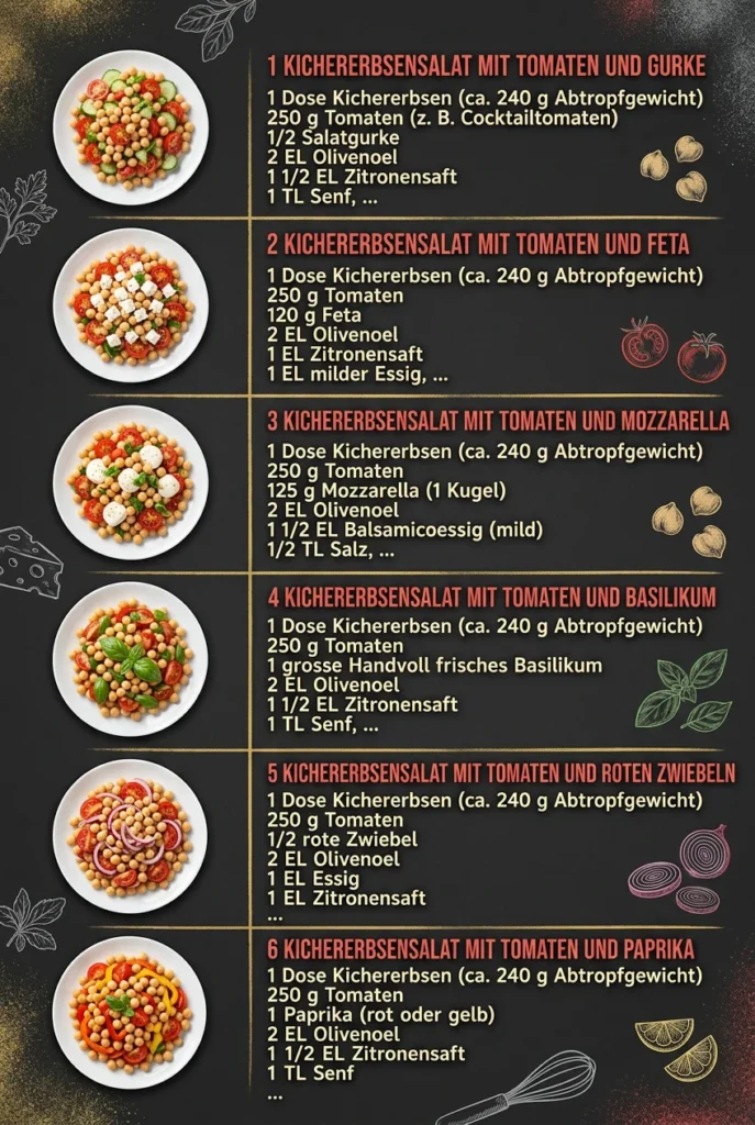 Heute viral 6 Salate fuer jeden Tag