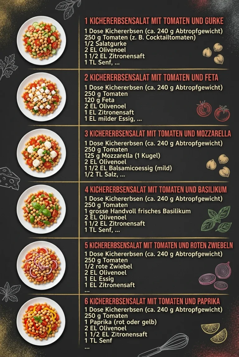 Heute viral 6 Salate fuer jeden Tag