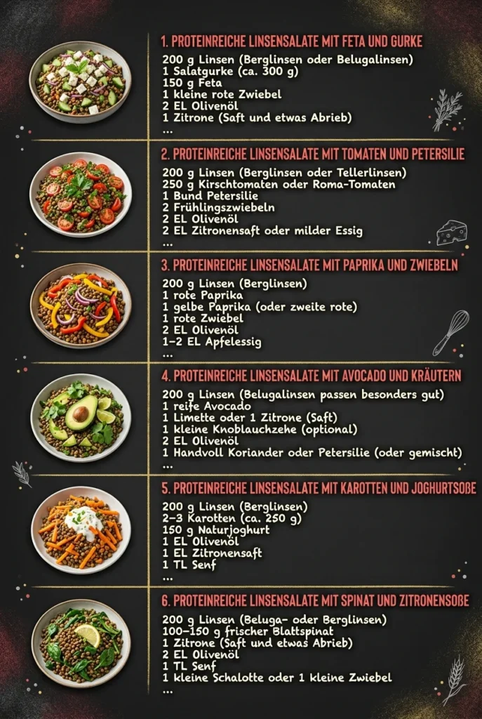 Heute viral 6 Salate fuer jeden Tag