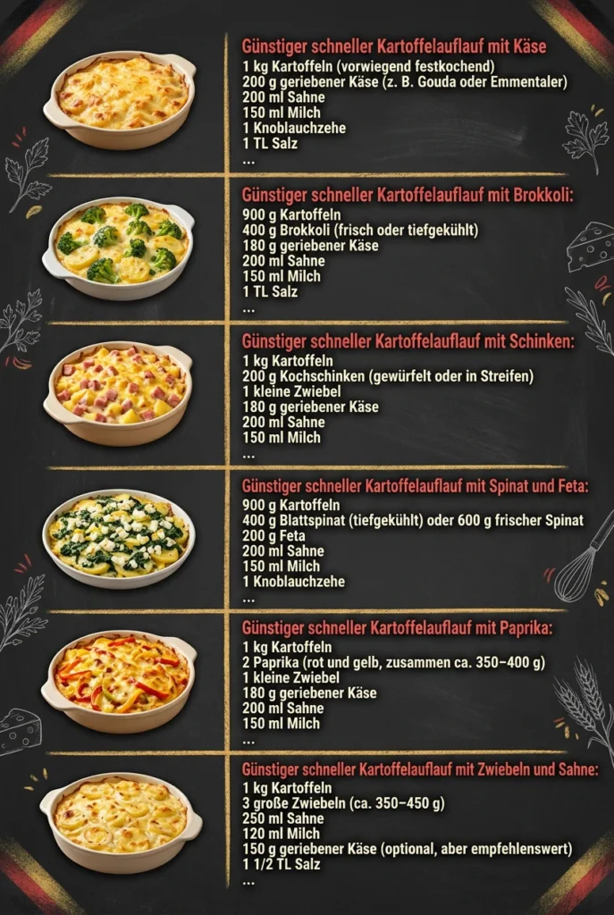 Schnell und genial 6 Hauptgerichte fuer jeden