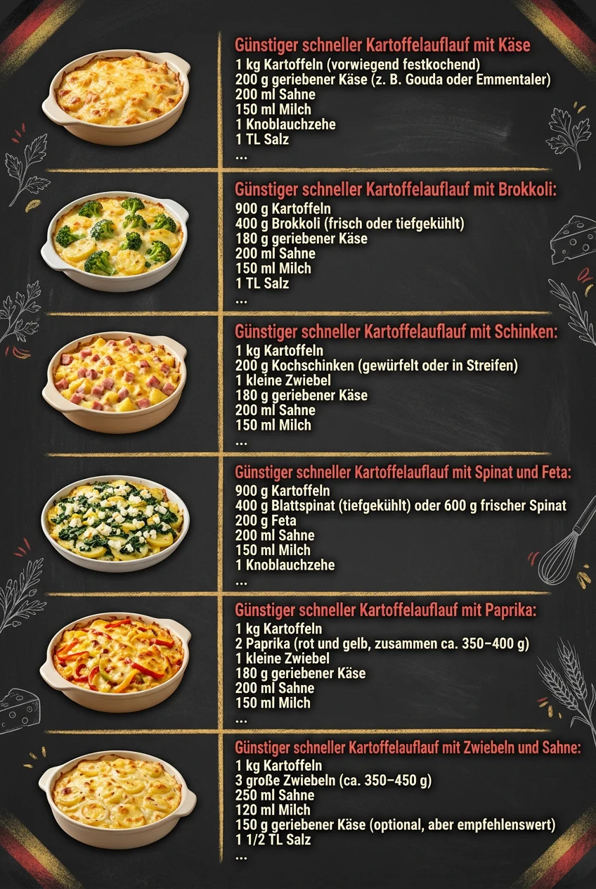 Schnell und genial 6 Hauptgerichte fuer jeden