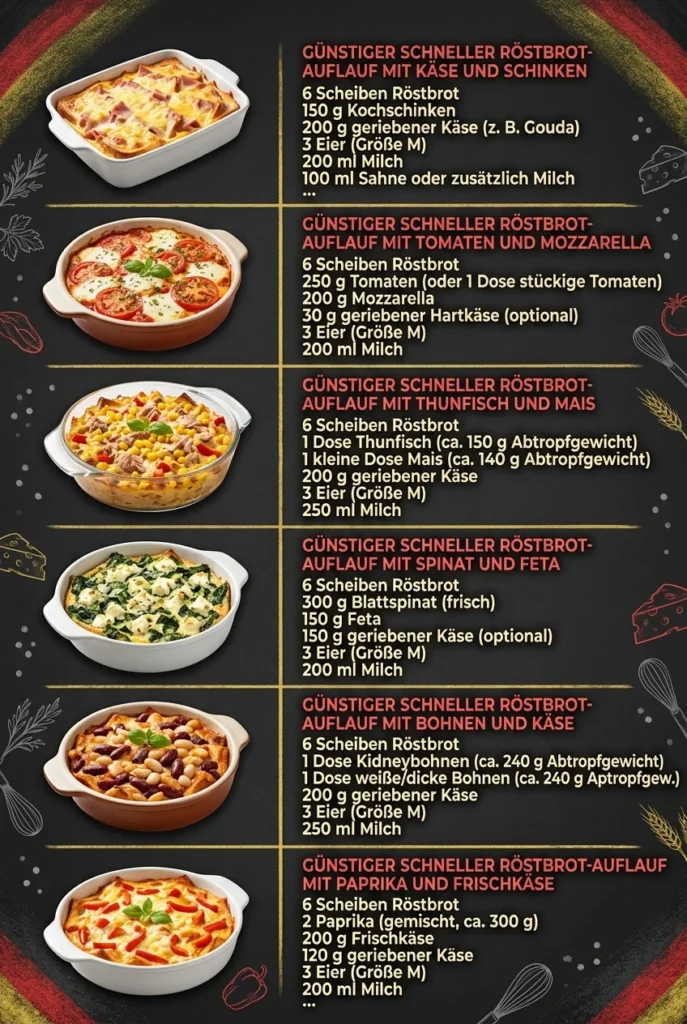 Schnell und genial 6 Rezeptideen fuer jeden