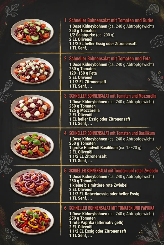 Schnell und genial 6 Salate fuer jeden