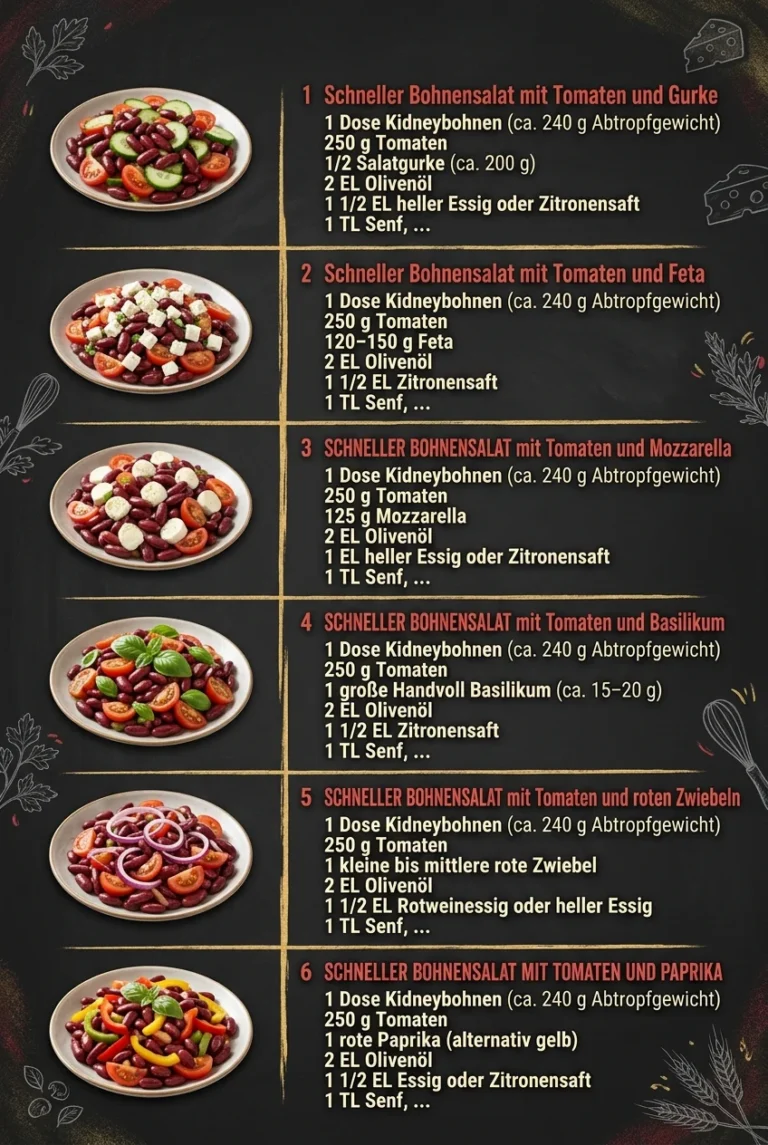 Schnell und genial 6 Salate fuer jeden