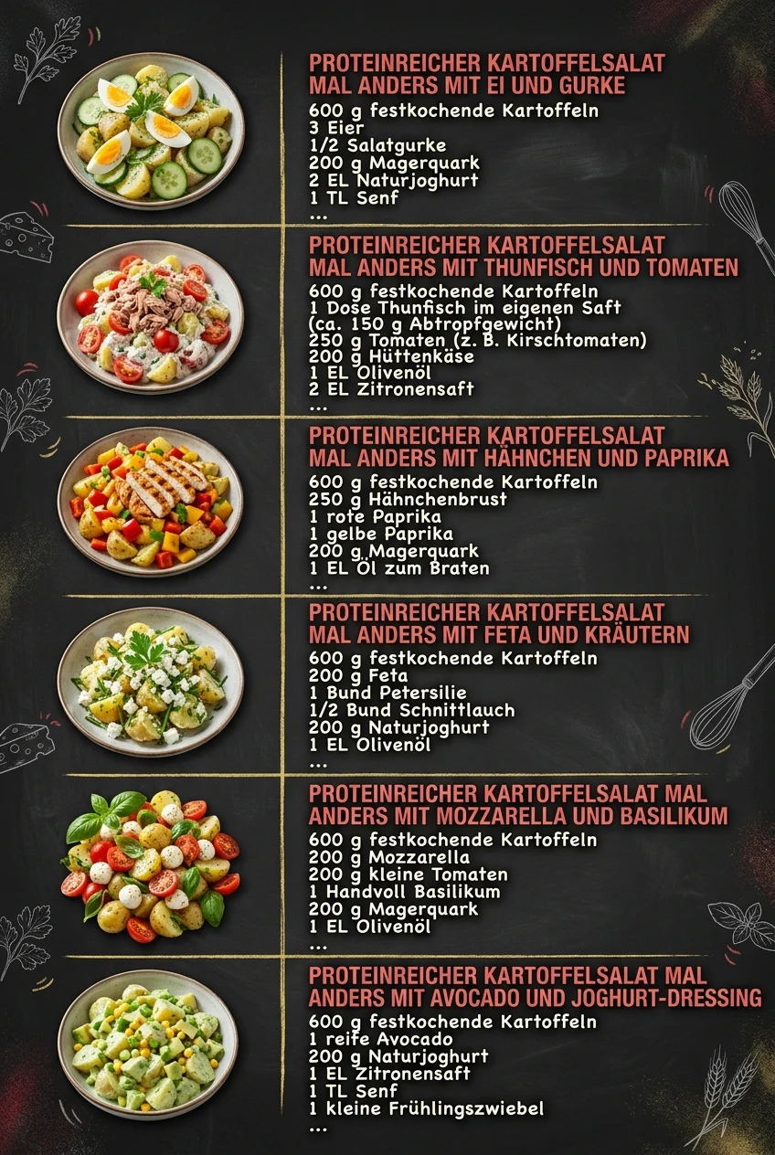 Schnell und genial 6 Salate fuer jeden