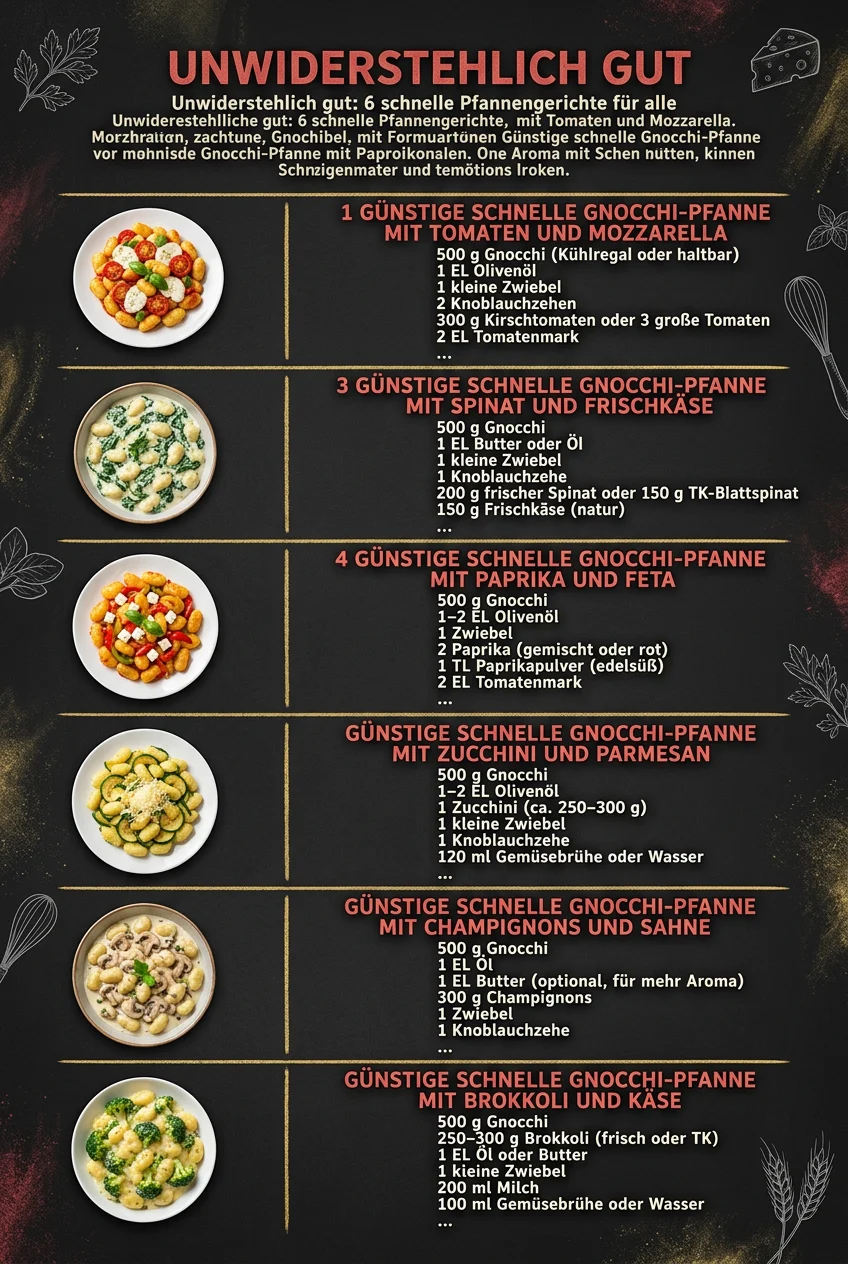 Unwiderstehlich gut 6 Hauptgerichte fuer alle