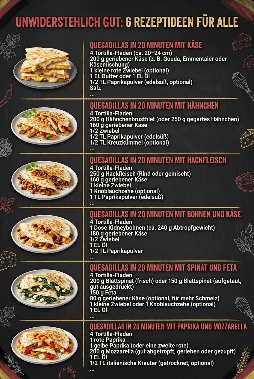 Unwiderstehlich gut 6 Rezeptideen fuer alle