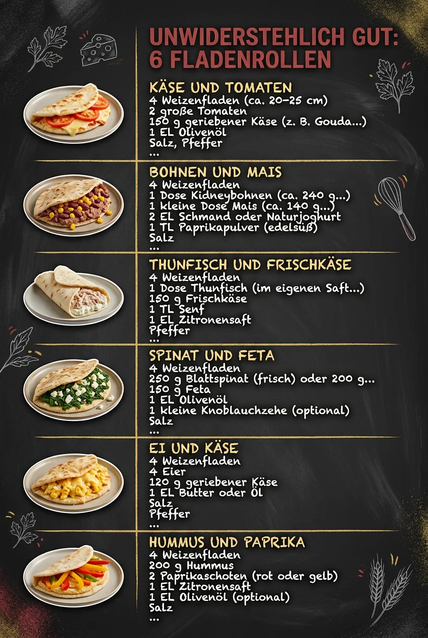 Unwiderstehlich gut 6 Rezeptideen fuer alle