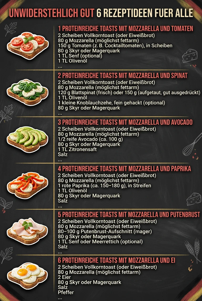 Unwiderstehlich gut 6 Rezeptideen fuer alle