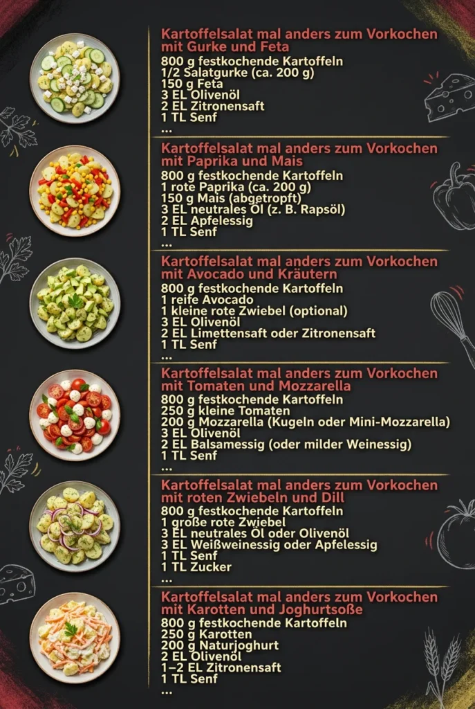 Unwiderstehlich gut 6 Salate fuer alle
