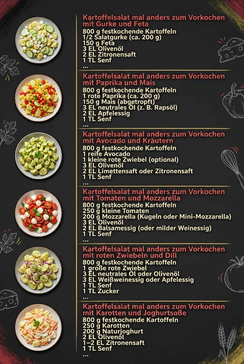 Unwiderstehlich gut 6 Salate fuer alle