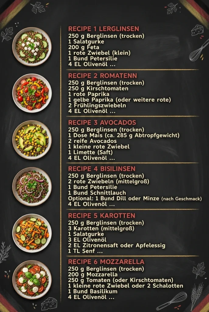 Unwiderstehlich gut 6 Salate fuer alle