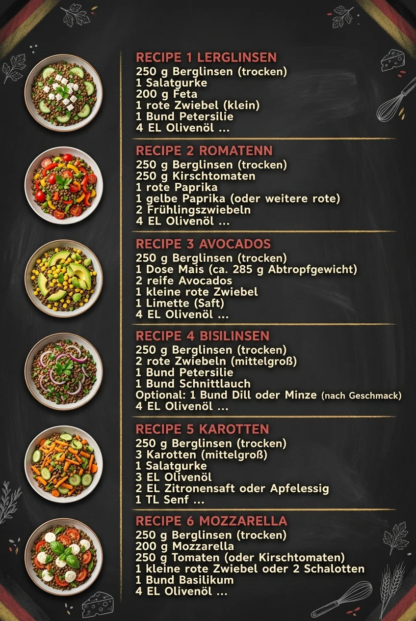 Unwiderstehlich gut 6 Salate fuer alle