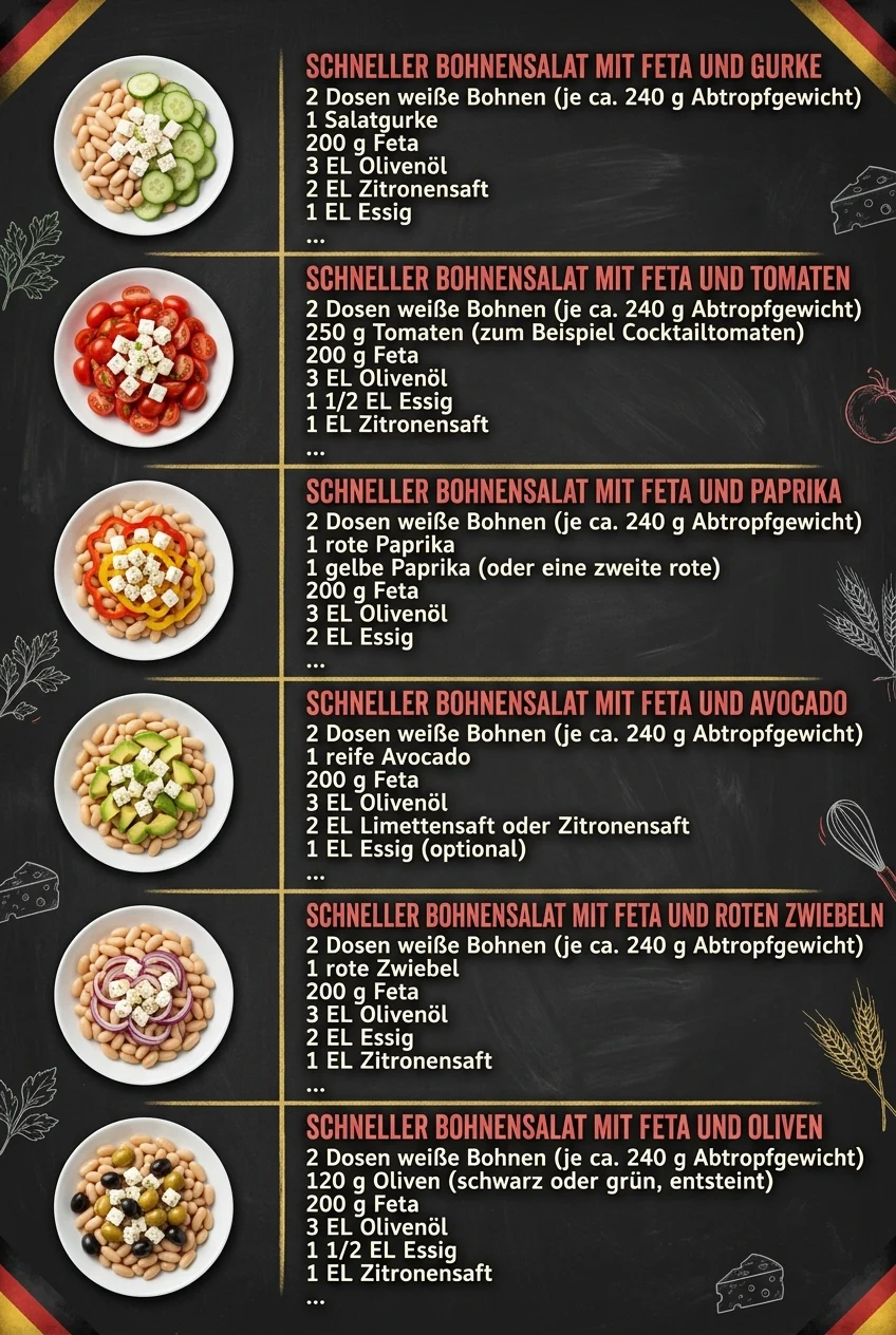 Unwiderstehlich gut 6 Salate fuer alle